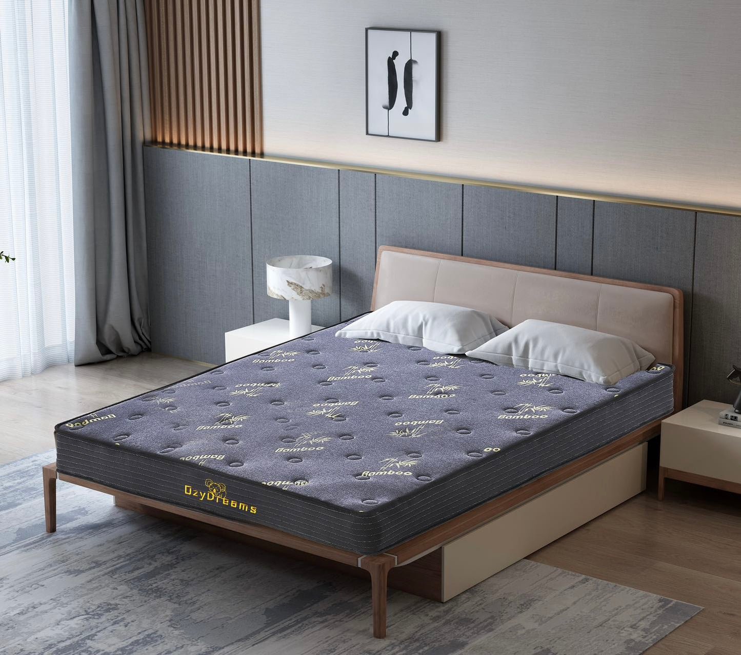 Ensemble Base + Charcoal 20cm Mattress