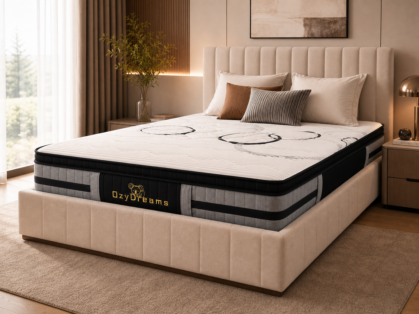 Luxury Comfort Plus 32cm Mattress - Firm Feel