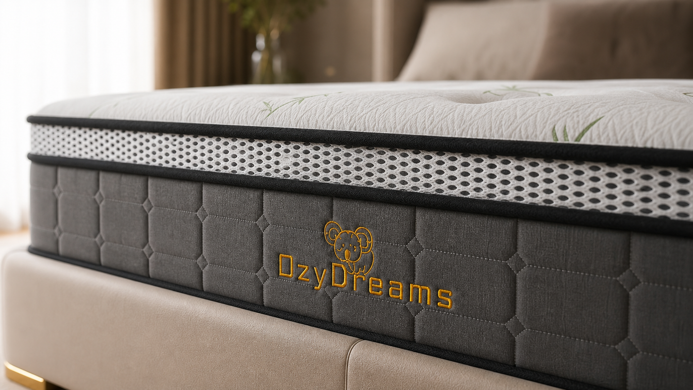 Pillow Top Bamboo 30cm Mattress - Firm Feel