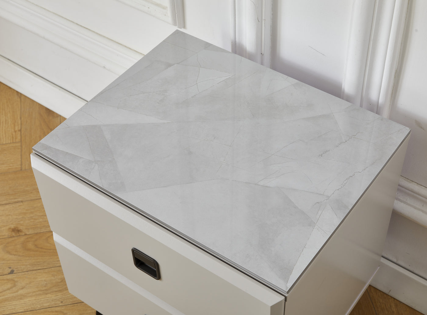 Nova Stone Top Side Table