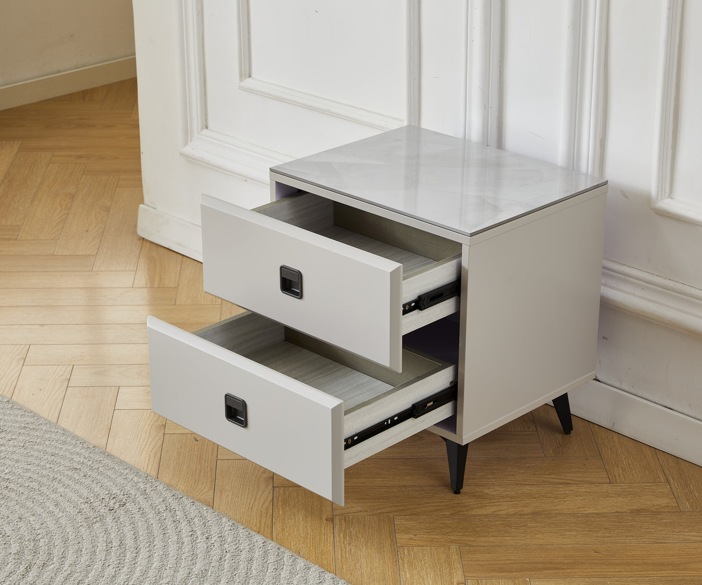 Nova Stone Top Side Table