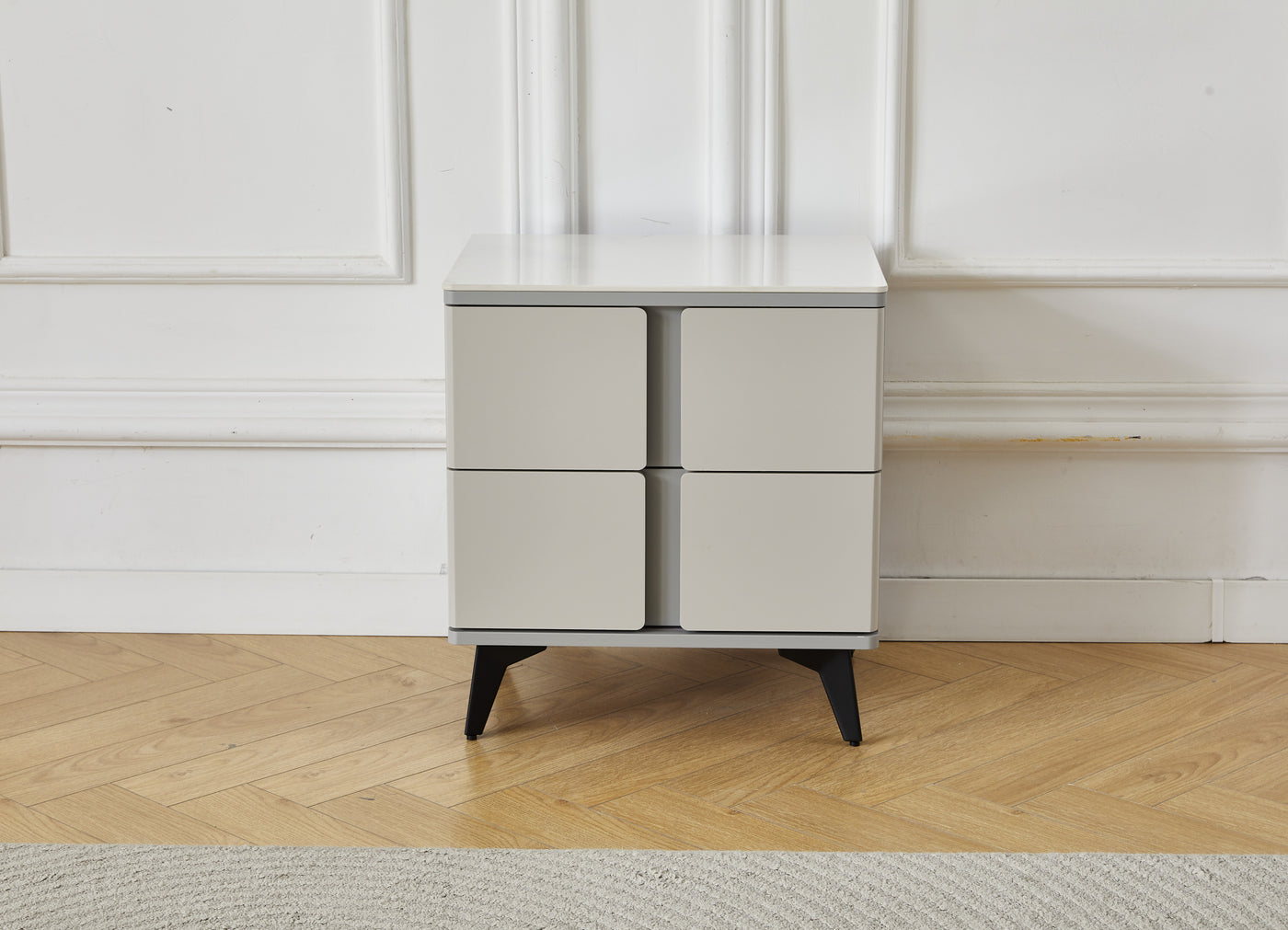 Aspen Minimalist Bedside Table