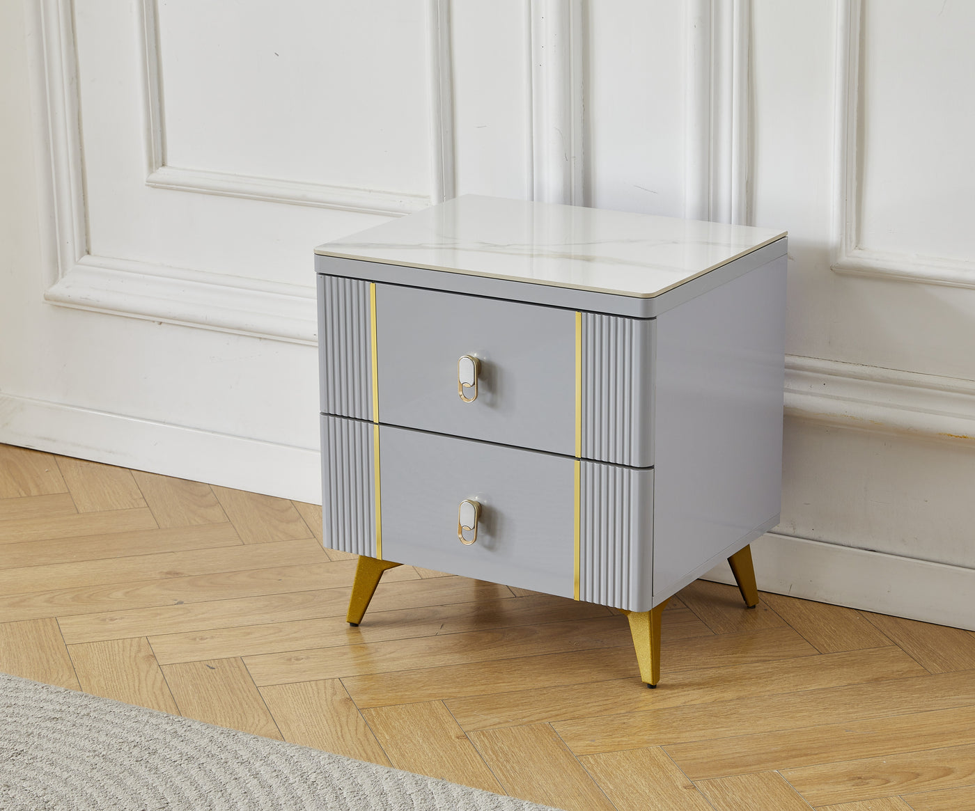 Verona Marble Bedside Table