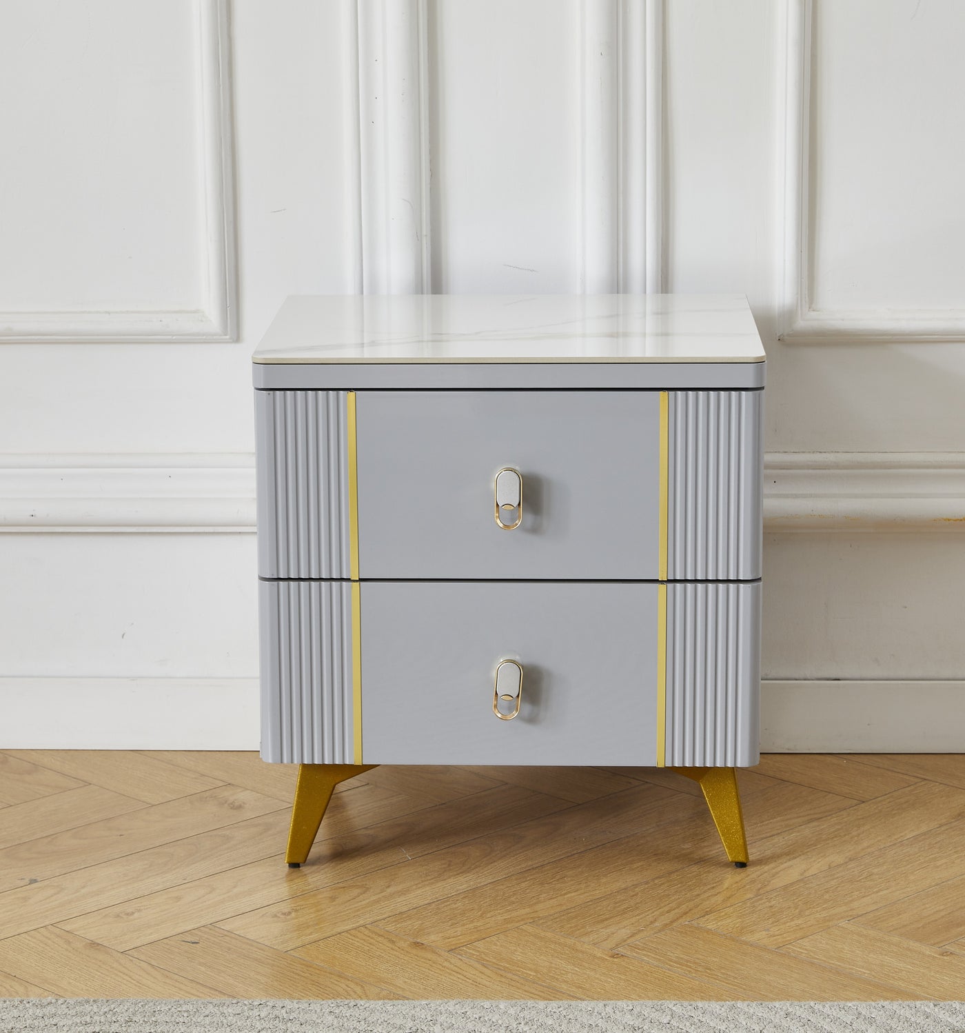 Verona Marble Bedside Table
