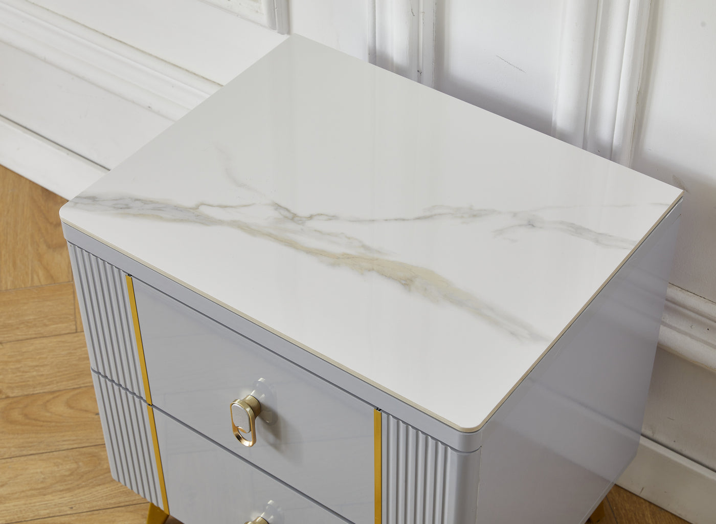 Verona Marble Bedside Table