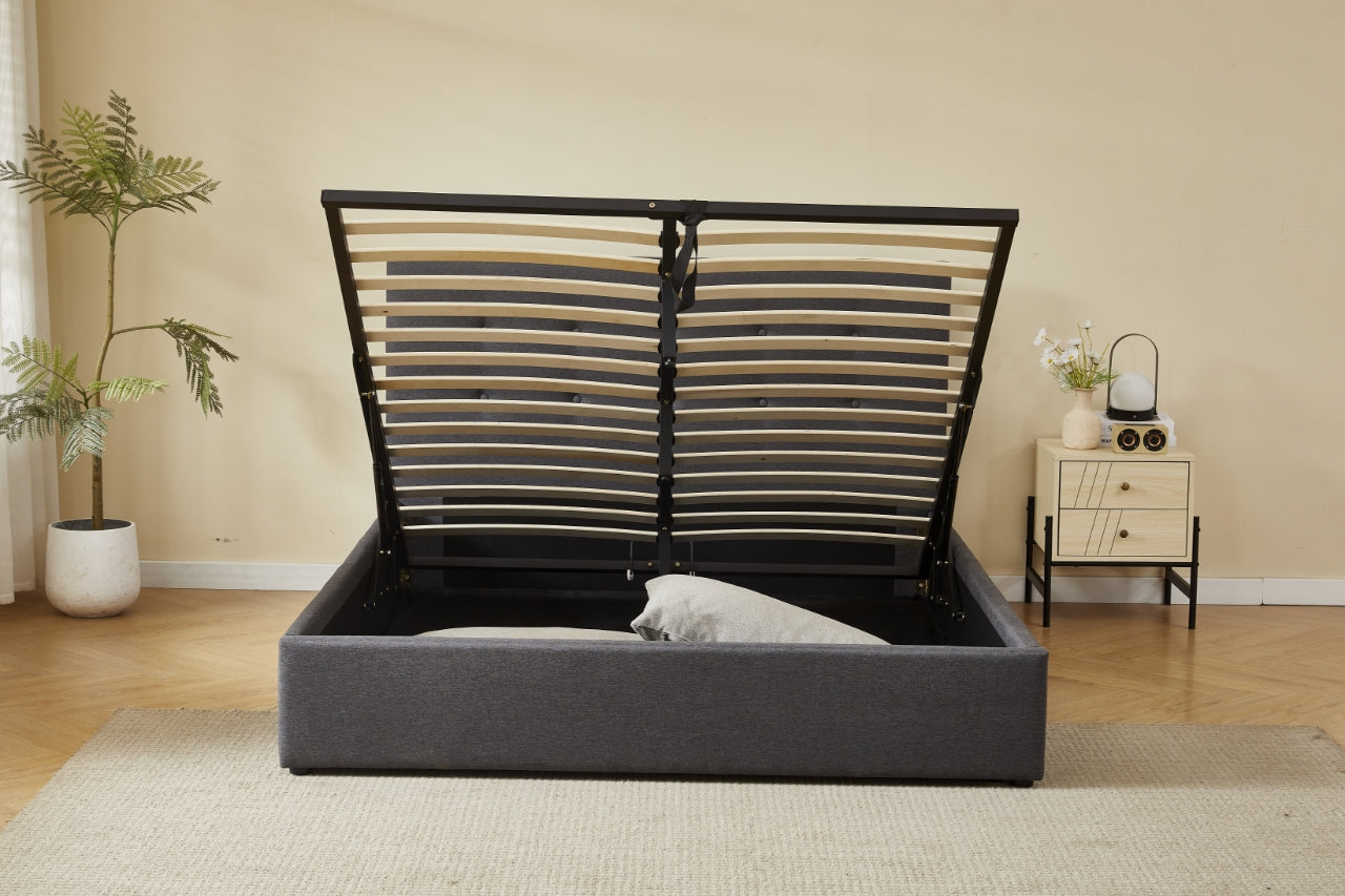 Gas Lift Storage Bed Frame (Queen Size)