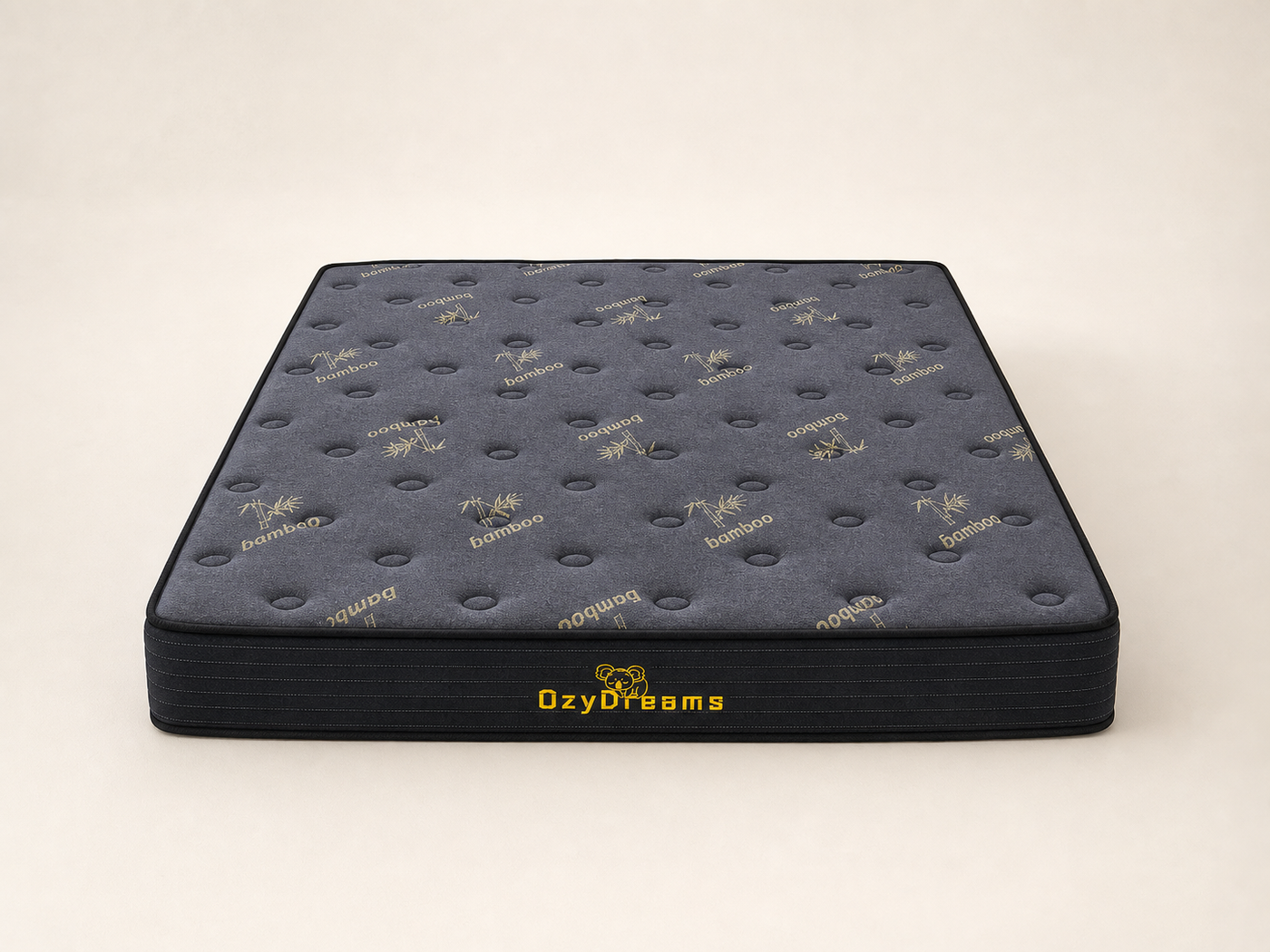 Charcoal Bamboo Mattress 20cm - Medium Soft