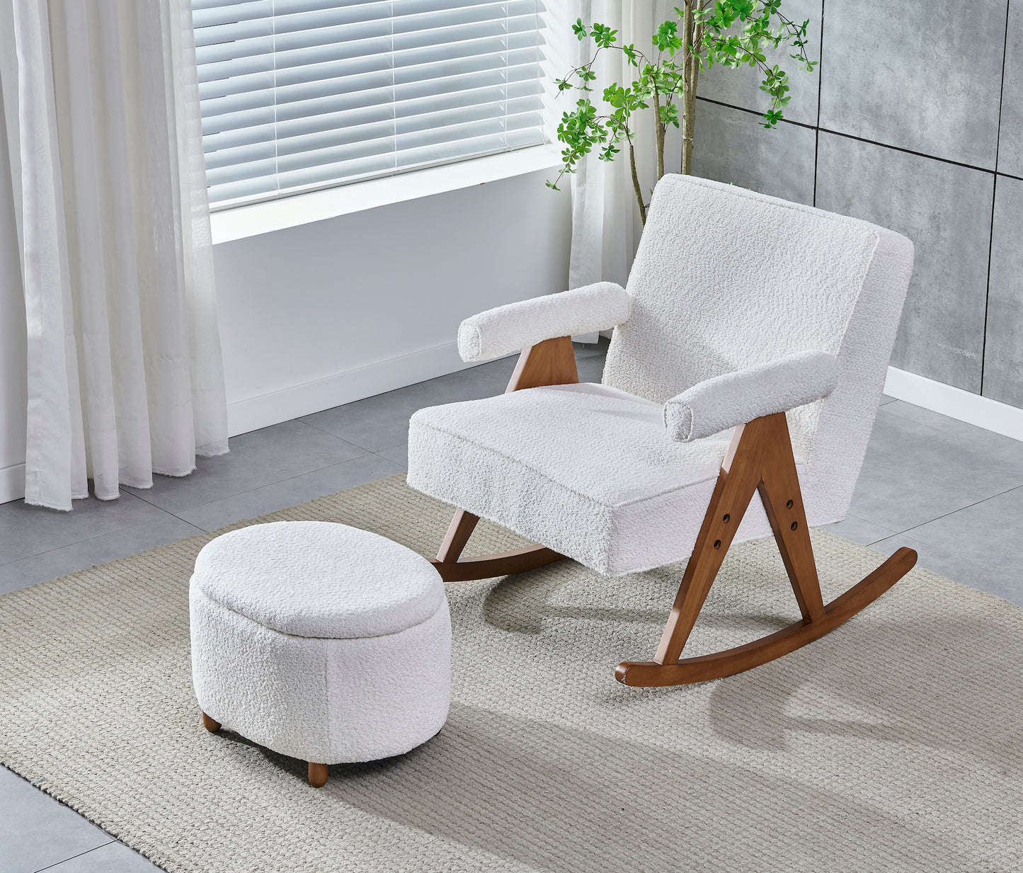 ComfortRest Rolling Chair with Storage