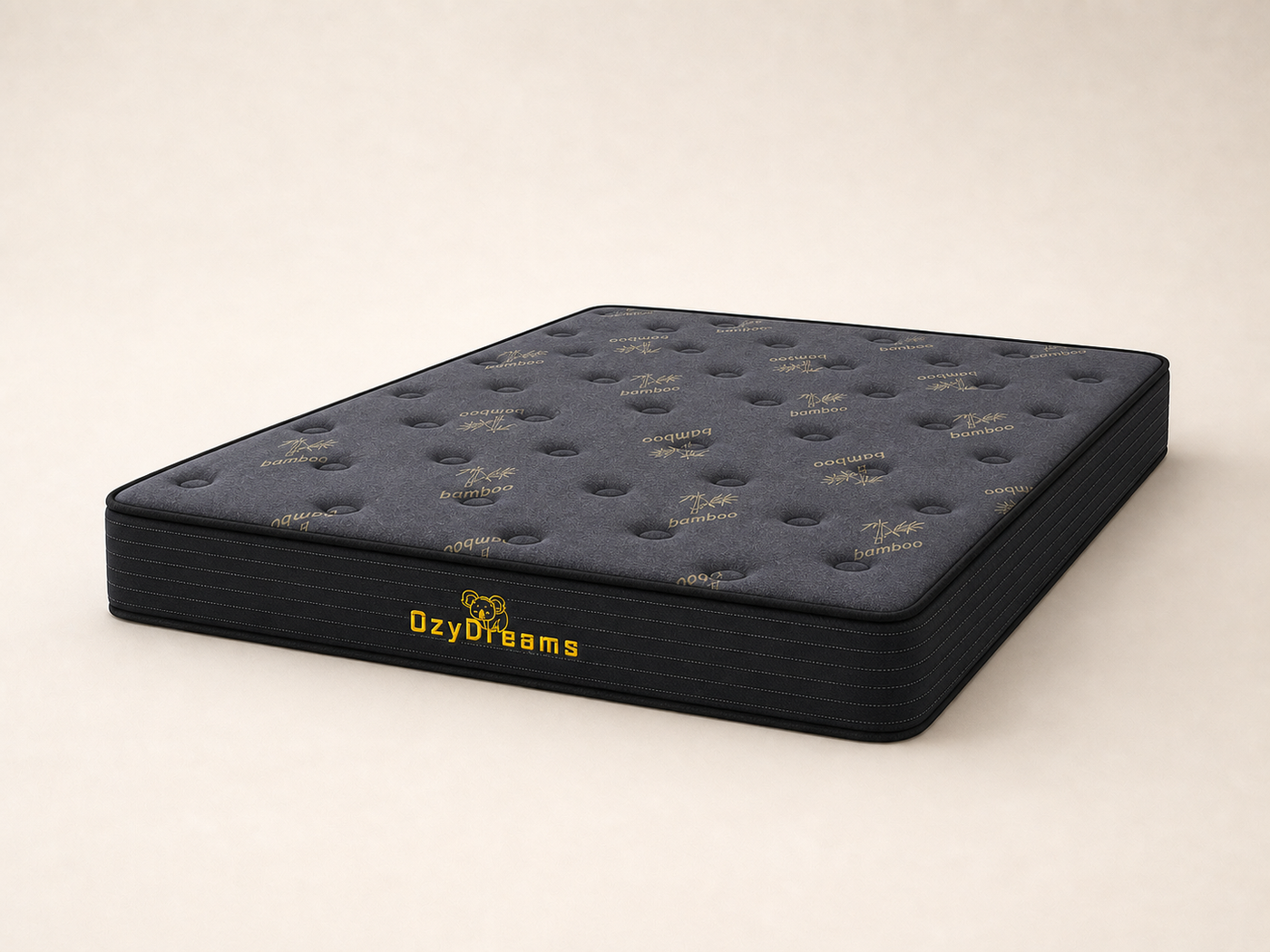 Charcoal Bamboo Mattress 20cm - Medium Soft