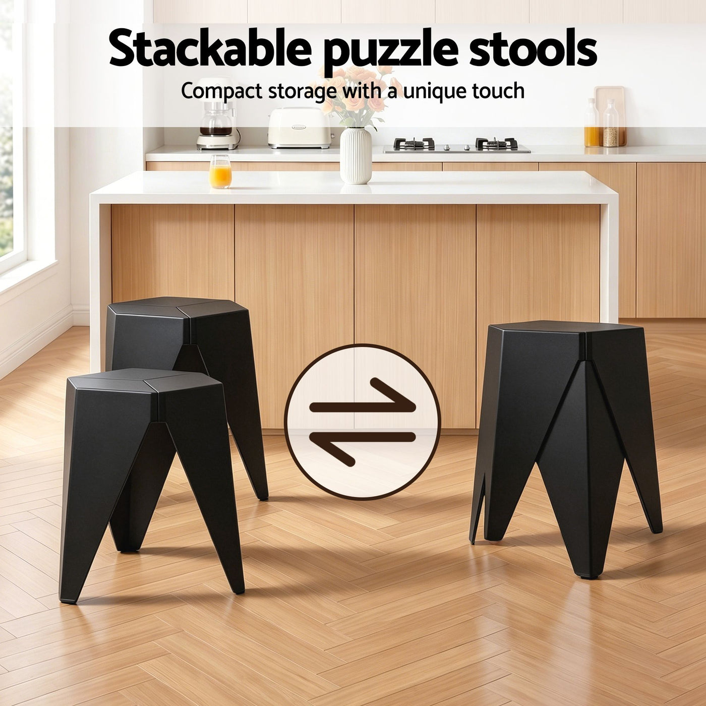 Bar Stools and Table Set 3PCS Dining Desk Kitchen Chairs Cafe Pub Black – product image 6