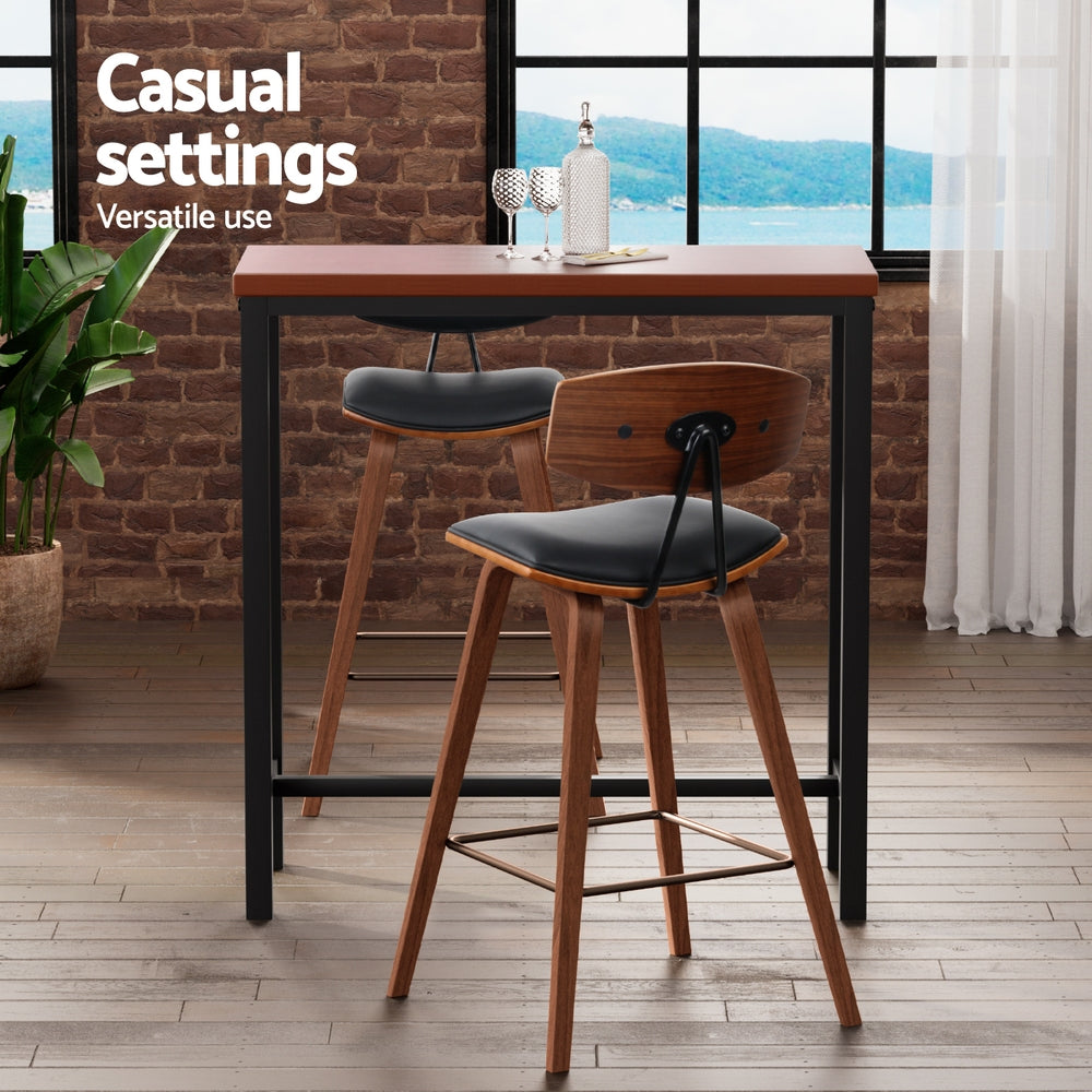 Bar Table and Stools Set Dining Desk Kitchen Chairs Cafe Pub – product image 6