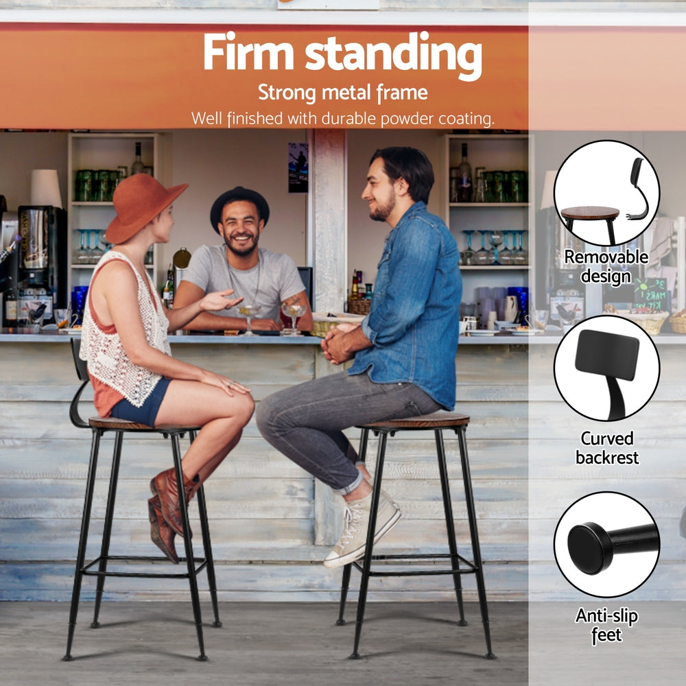 Bar Table and Stools Set Dining Desk Kitchen Chairs Cafe Pub – product image 7