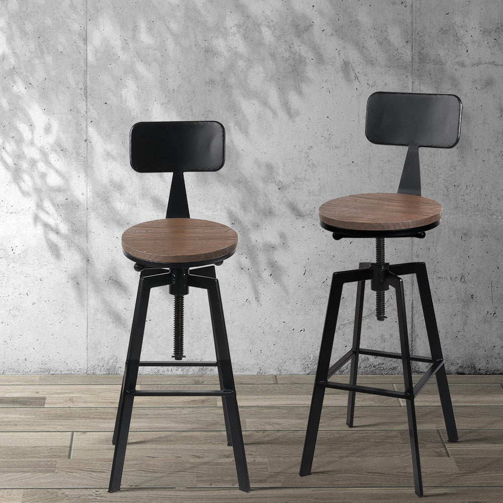 Bar Stools Kitchen Counter Chairs Vintage Metal Chairs – product image 7