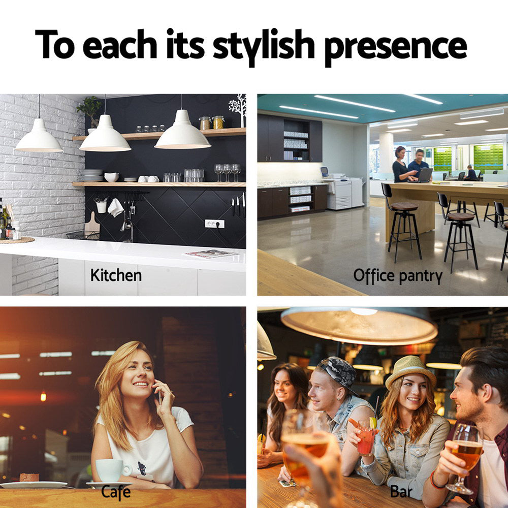 Bar Stools Kitchen Counter Chairs Vintage Metal Chairs x2 – product image 5