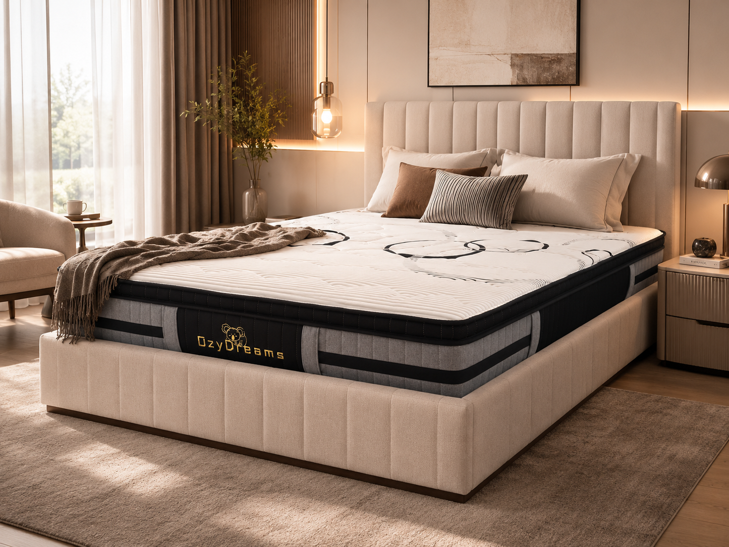 Luxury 32cm Mattress - Firm Feel