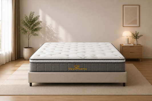 Pillow Top Bamboo 30cm Mattress - Firm Feel
