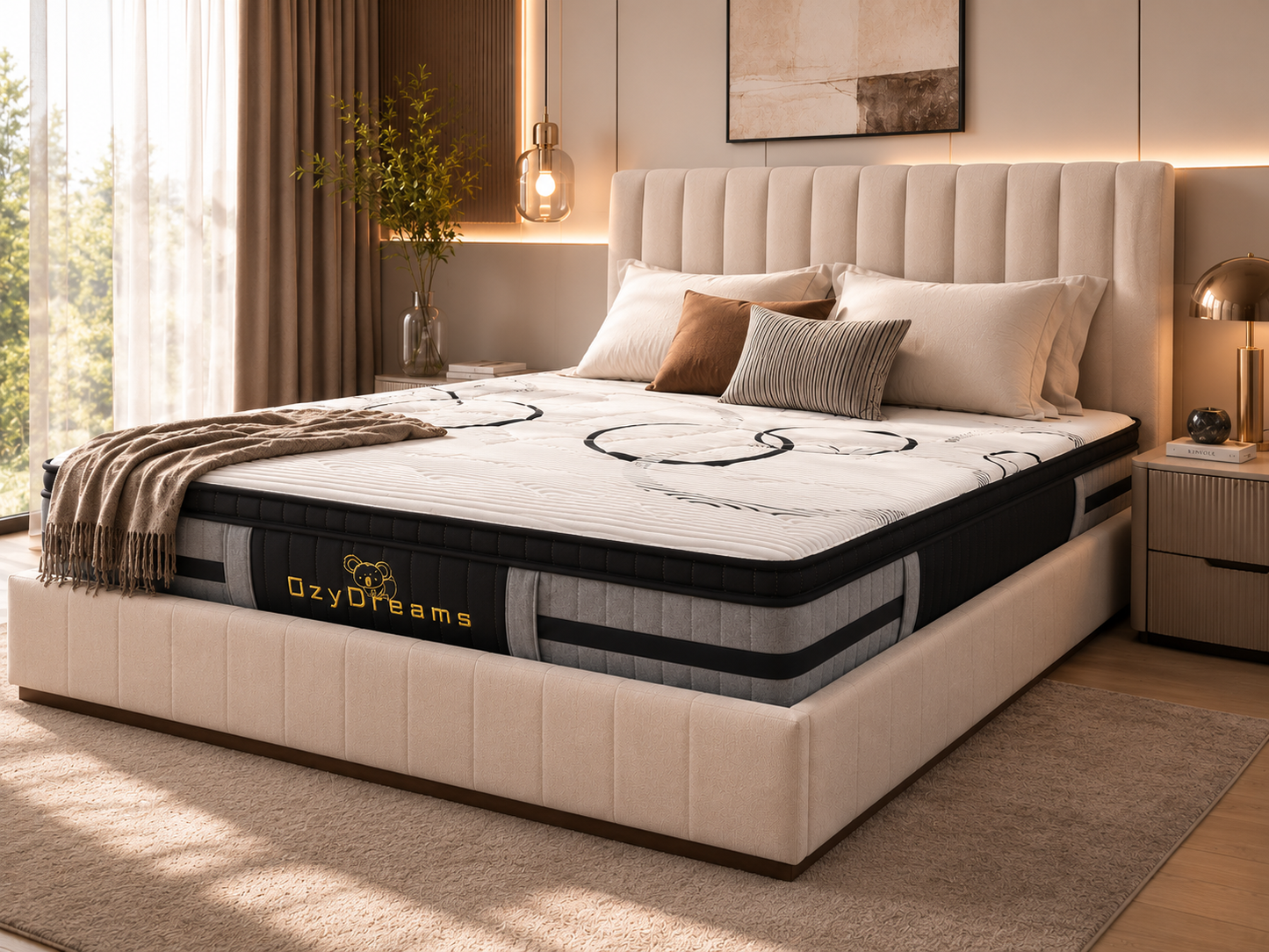 Luxury 32cm Mattress - Firm Feel