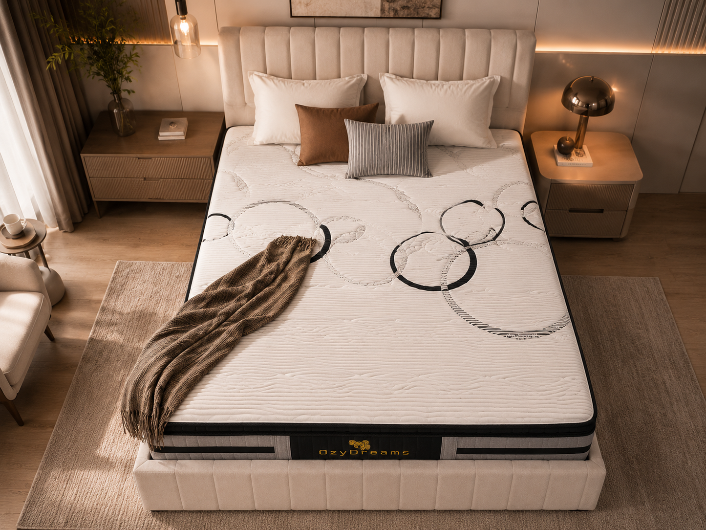 Luxury 32cm Mattress - Firm Feel
