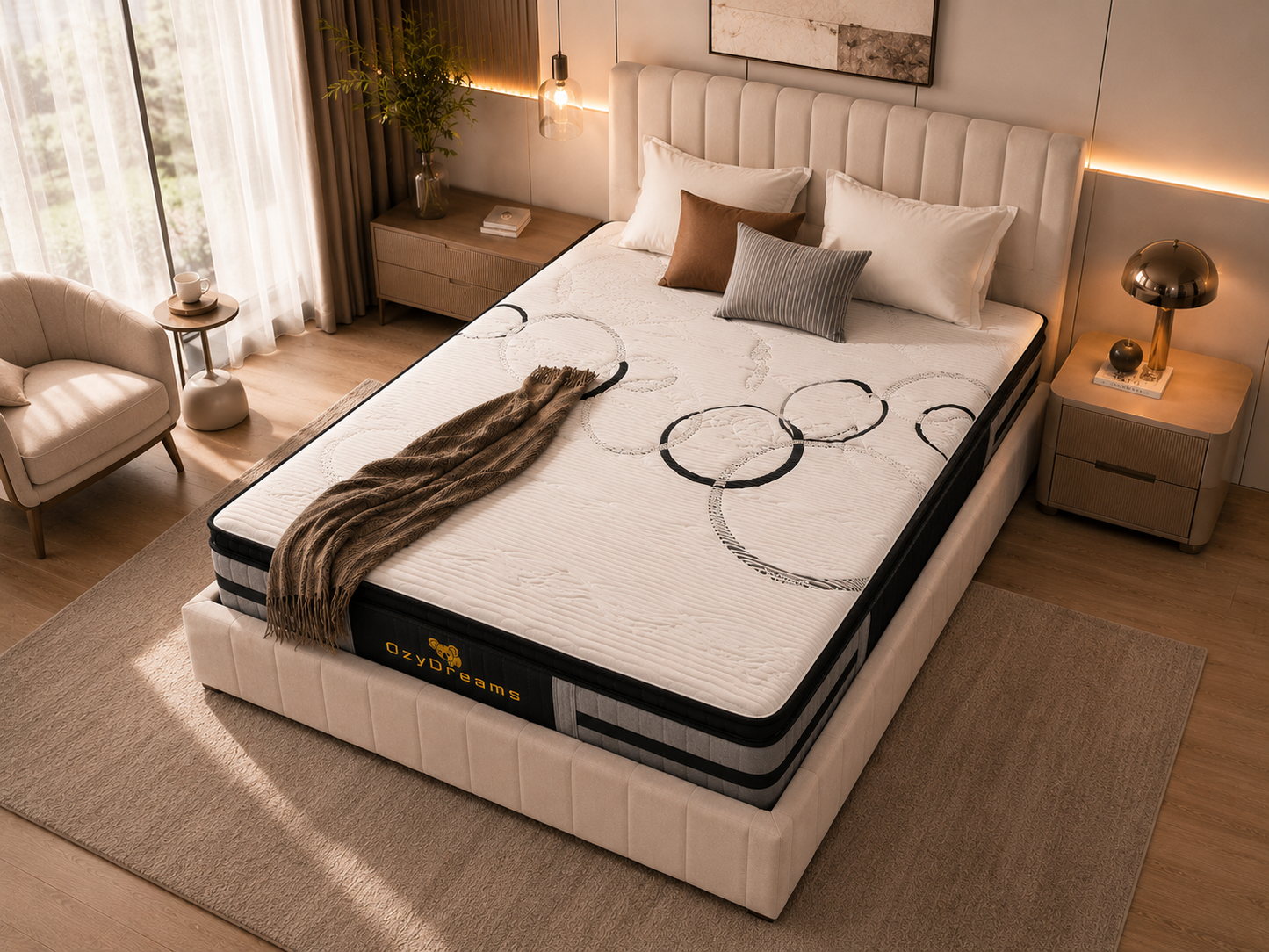 Luxury 32cm Mattress - Firm Feel