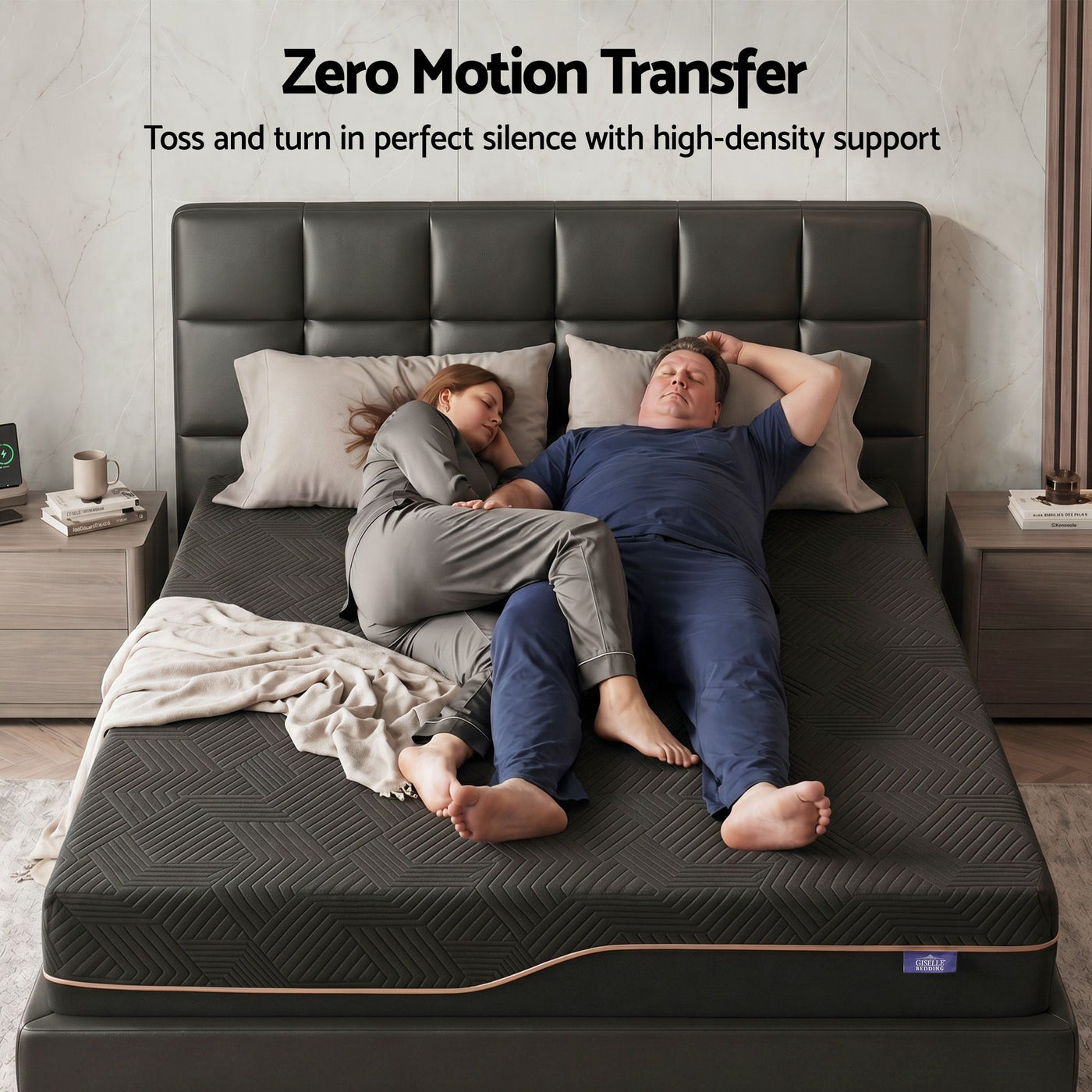 Queen Cooling Memory Foam Mattress Medium Firm with Gel Comfort 30cm