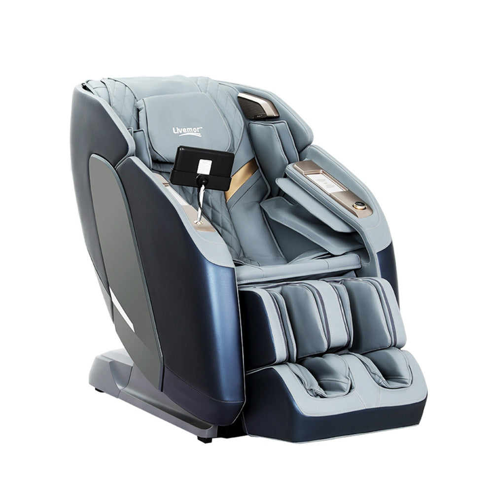 Livemor 4D Massage Chair Recliner SL Track Full Body Zero Gravity Massager Heated AI Body Scan Melisa