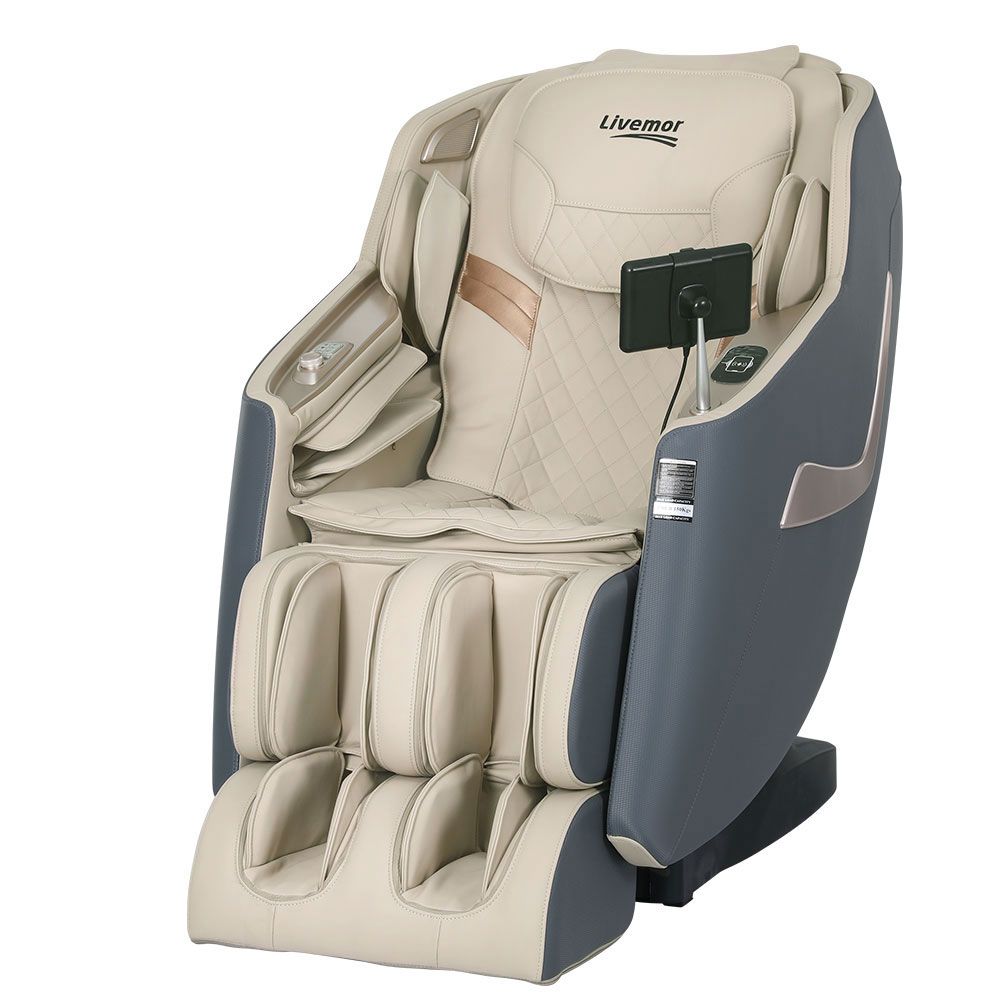 Livemor Massage Chair Electric Recliner Home Massager 3D Opal