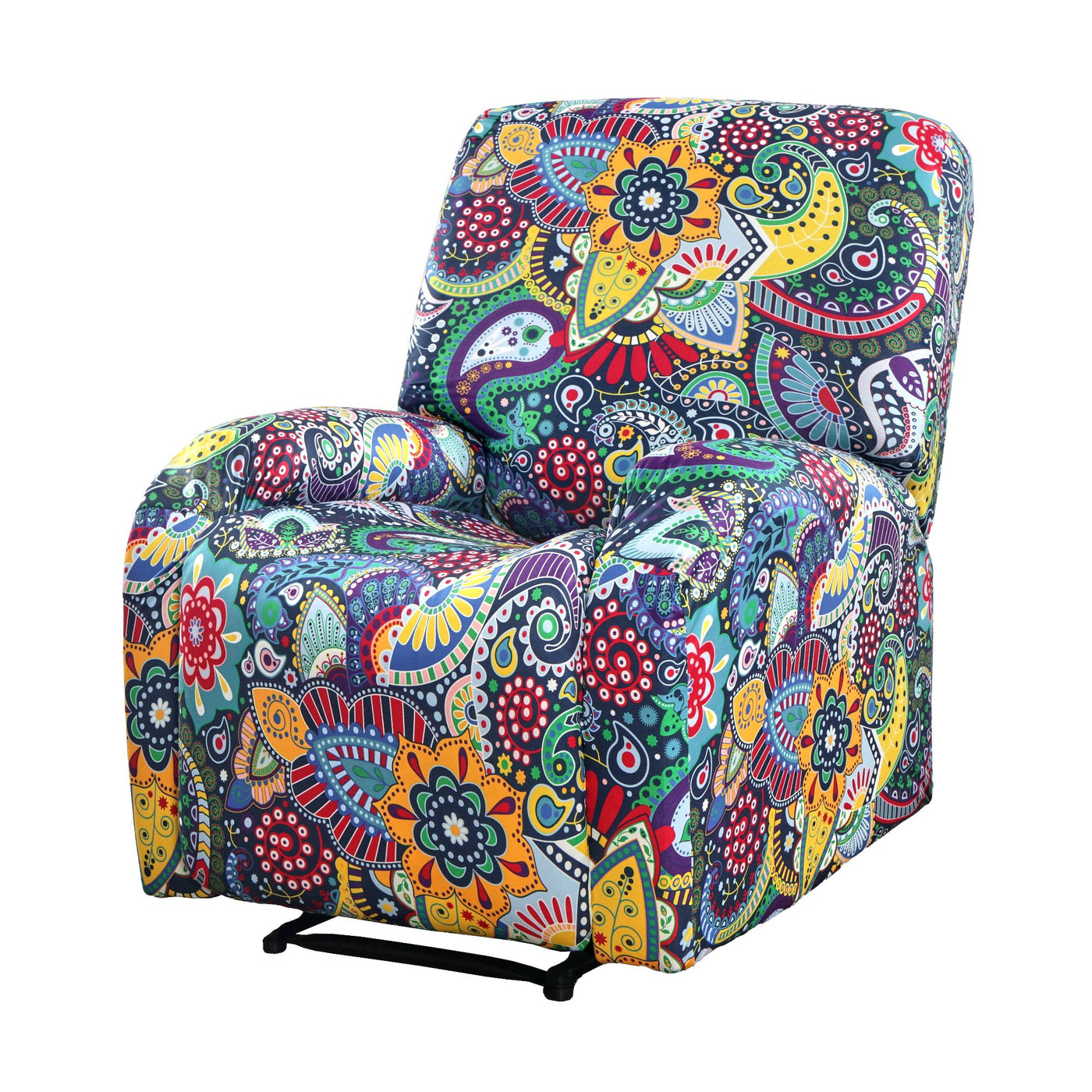 Artiss Stretch Kids Recliner Cover 4-Pieces Recliner Chair Slipcovers Printed Polyester