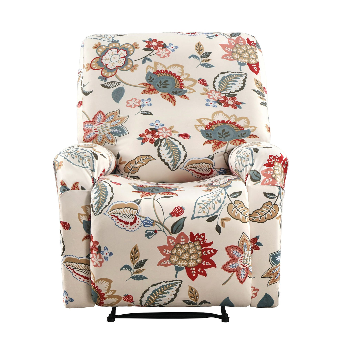 Artiss Stretch Kids Recliner Cover 4-Pieces Recliner Chair Slipcovers Printed Polyester