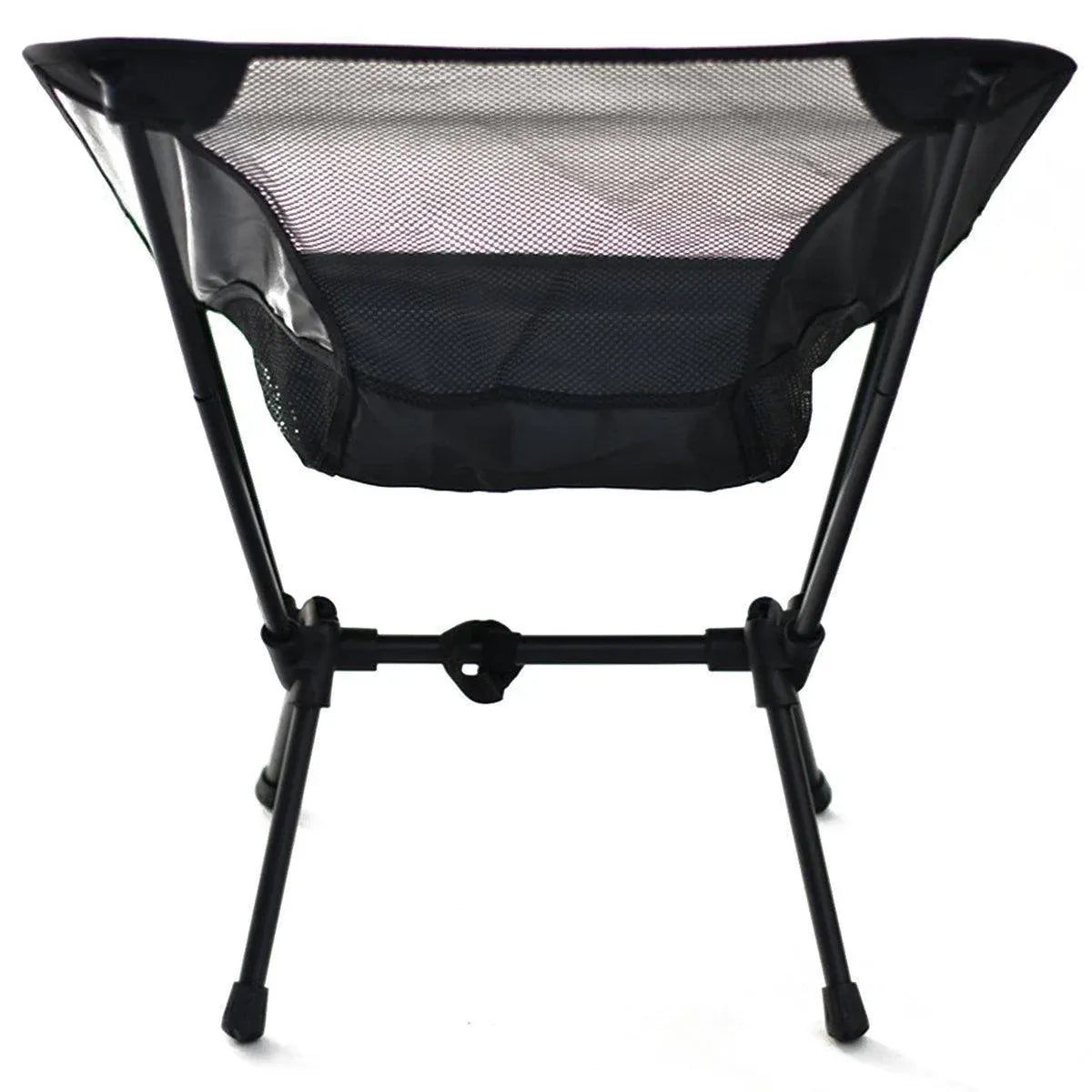 Outdoor Portable Lightweight Folding Camping Chair High Back Fishing Chair - Red