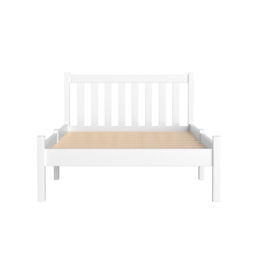 Artiss Bed Frame King Single Size Wooden White SOFIE