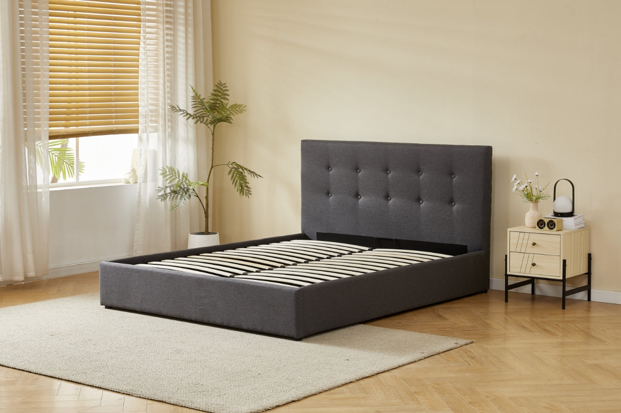 Gas Lift Storage Bed Frame (Queen Size)