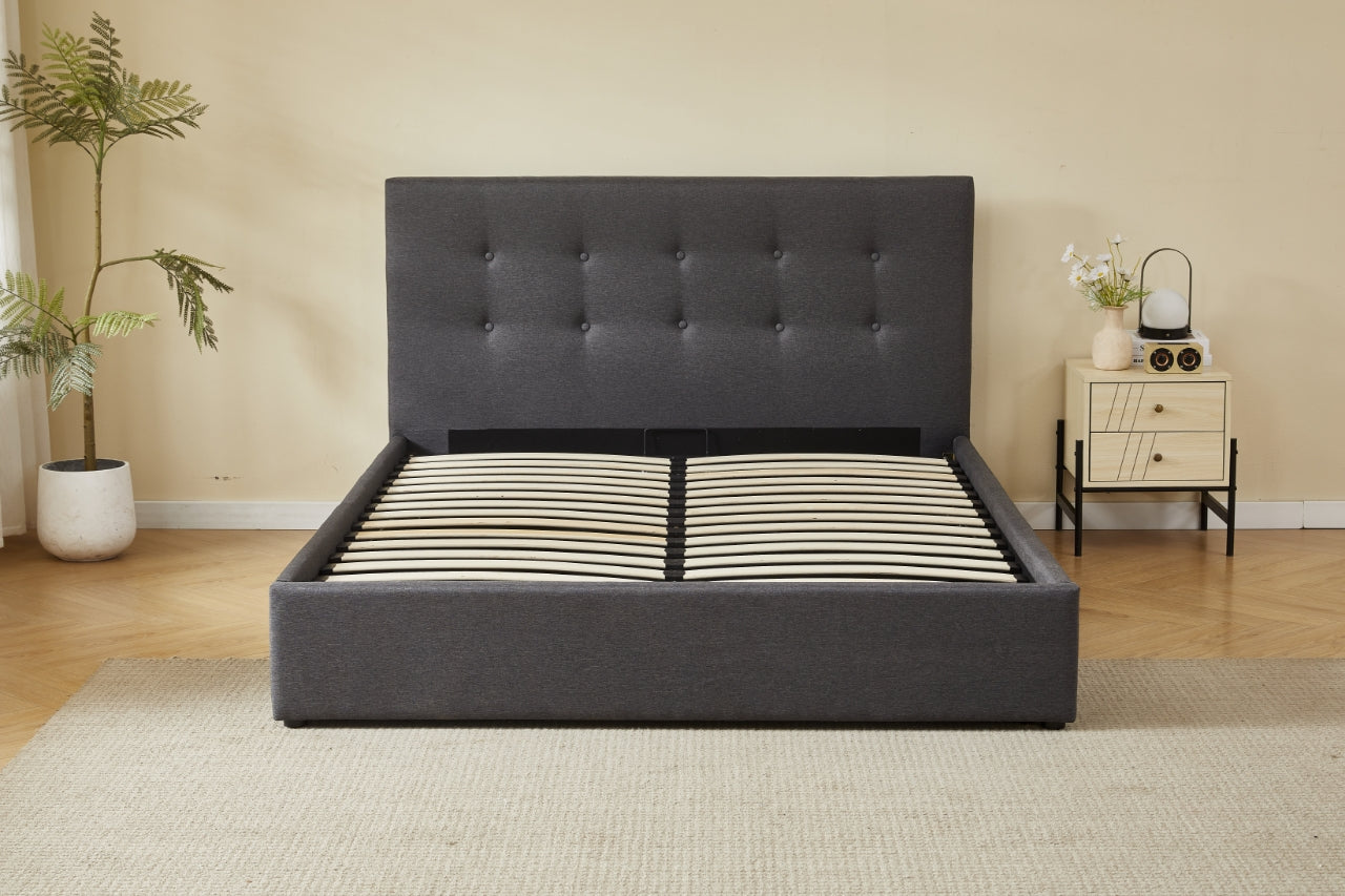 Gas Lift Storage Bed Frame (Queen Size)