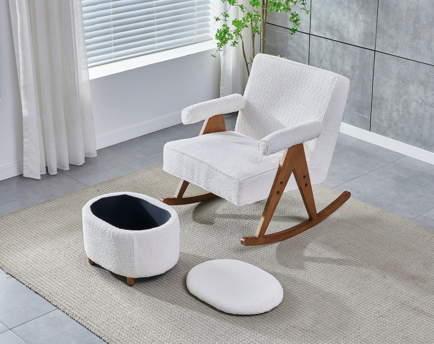 ComfortRest Rolling Chair with Storage