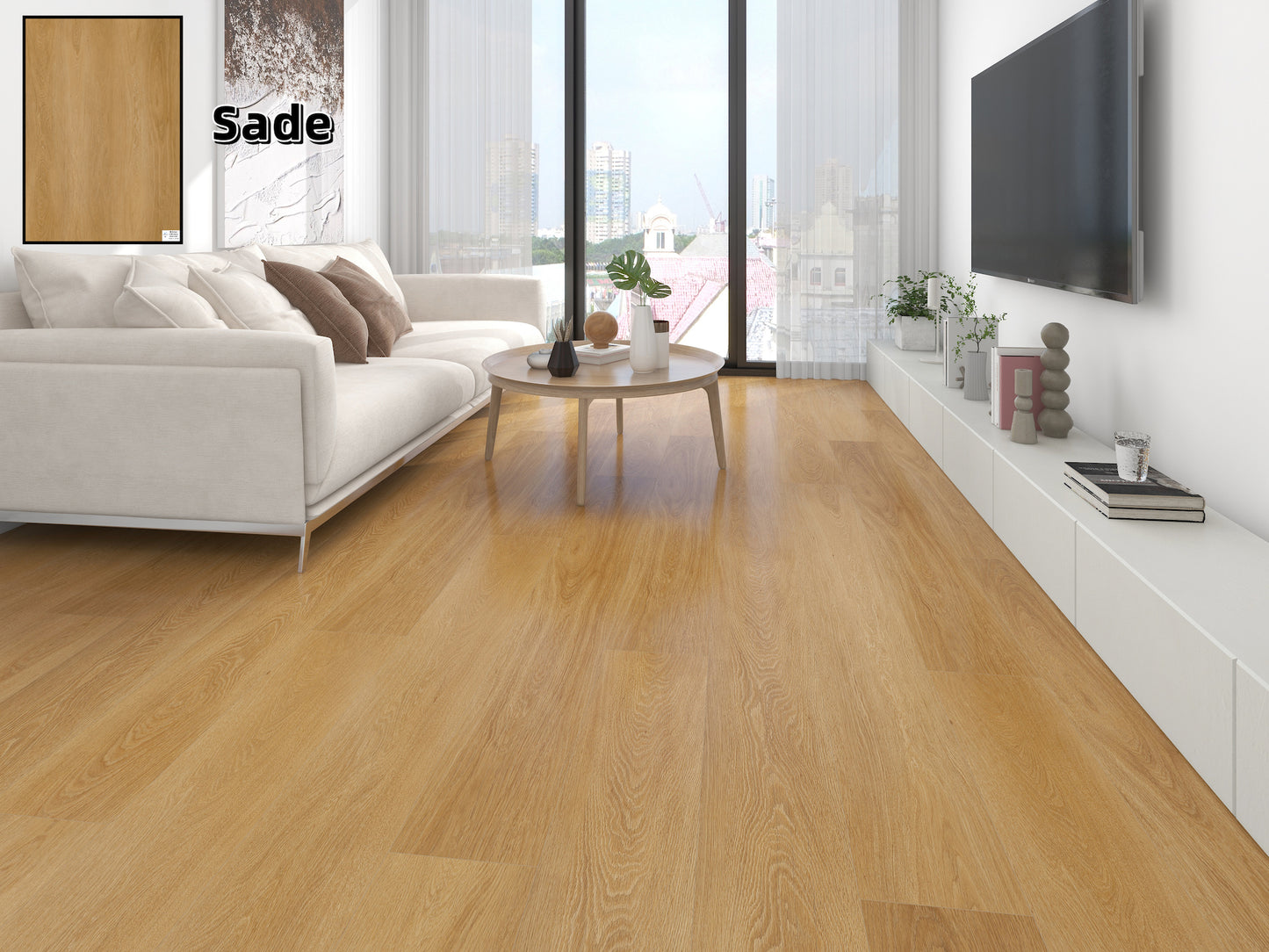 Sade Wooden Floor Board (Free Installation)