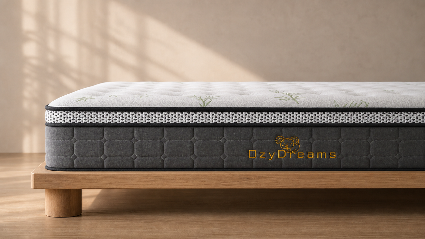 Pillow Top Bamboo 30cm Mattress - Firm Feel