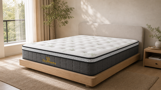 Pillow Top Bamboo 30cm Mattress - Firm Feel