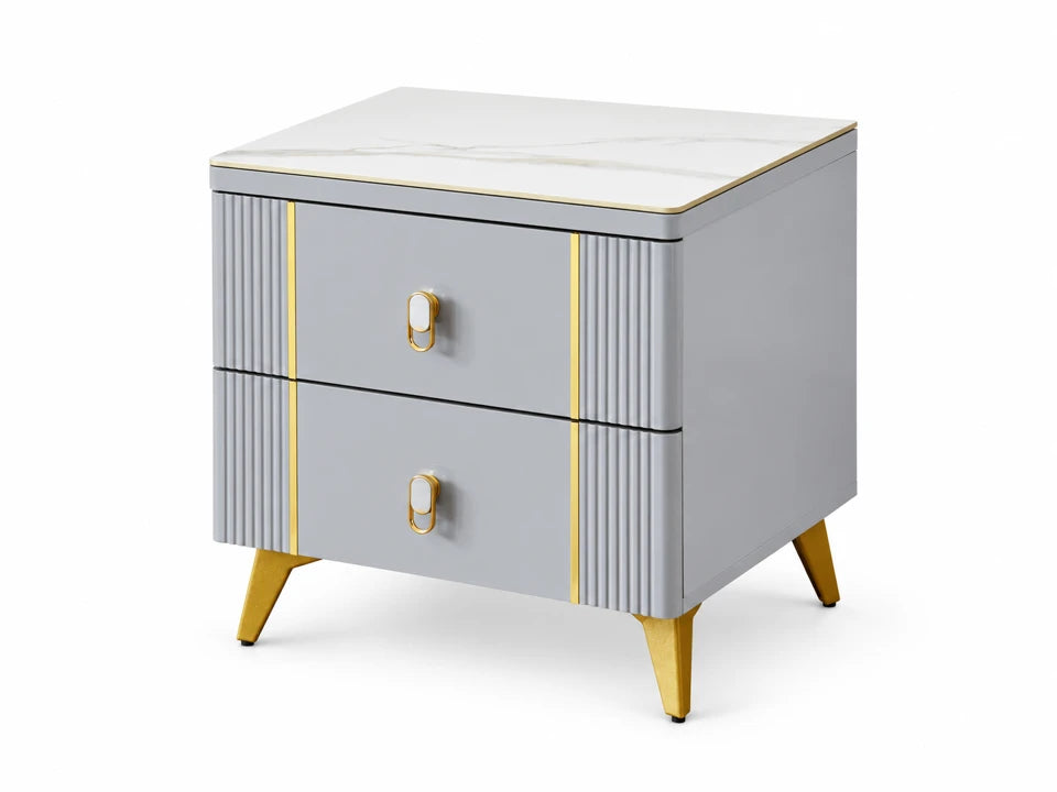 Verona Marble Bedside Table